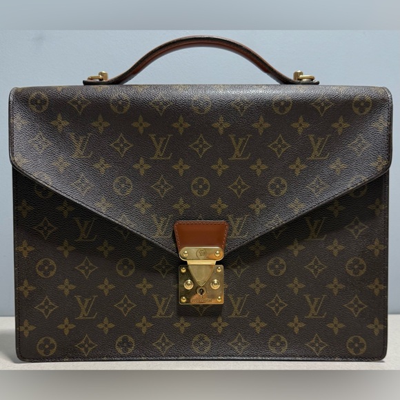 Louis Vuitton Vintage Porte-Document Monogram Canvas - Picture 1 of 14
